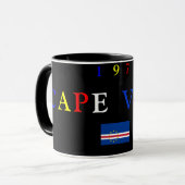 Mug CAPE VERDE*- Musique noire (Devant gauche)