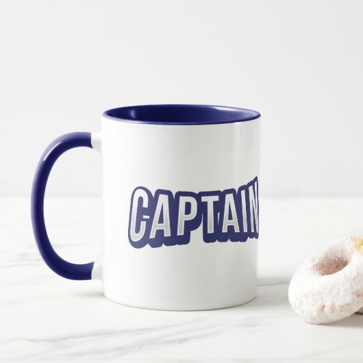 Mug Capitaine (Avec donut)