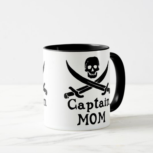 Mug Capitaine (Devant droit)