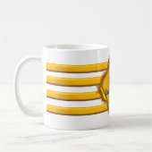 Mug Capitaine bandes dorées (Gauche)