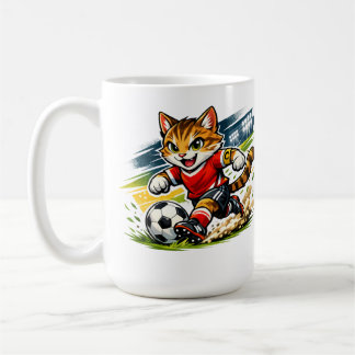 Mug Capitaine Chat : La Course de Foot