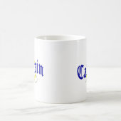 Mug Capitaine de bateau et ancre (Centre)