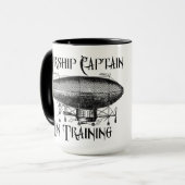 Mug Capitaine de dirigeable dans la formation, (Devant gauche)