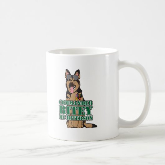 Mug Capitaine de frégate Bitey McBiterson (Droite)