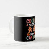 Mug Capitaine de l'équipe de fabrication de biscuits F (Devant gauche)