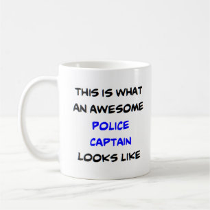 Mug capitaine de police, génial