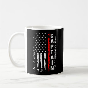 Mug Capitaine de pompier Shirt Pompier Capitaine Chi