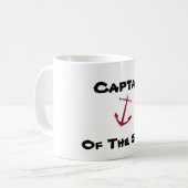 Mug Capitaine du bateau (Devant gauche)