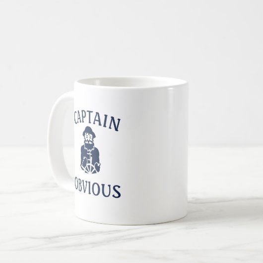 Mug capitaine évident (Devant gauche)