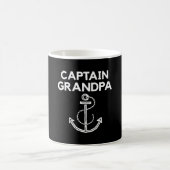 Mug Capitaine Grand-père ! Bateau et voile S (Centre)