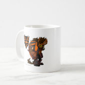 Mug Capitaine hanté 1 d'équipe en bois (Devant gauche)