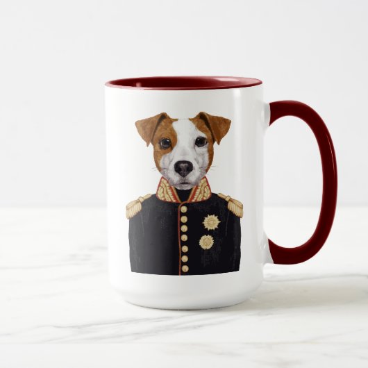 Mug Capitaine Jack Russell (Droite)