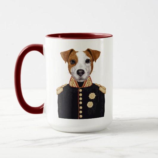 Mug Capitaine Jack Russell (Gauche)