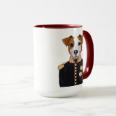 Mug Capitaine Jack Russell (Devant droit)