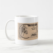 Mug Capitaine Le Cheval De L'Ancien Guerre (Gauche)
