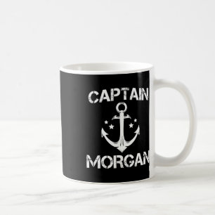 Mug Capitaine Morgan Funny Anniversaire Nom de famille