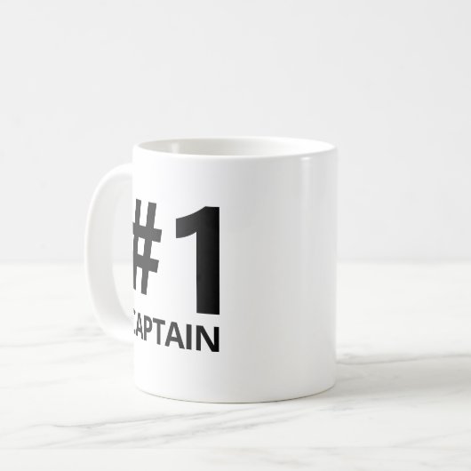 Mug Capitaine n°1 (Devant gauche)