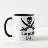 Mug Capitaine Papa - Classique (Gauche)