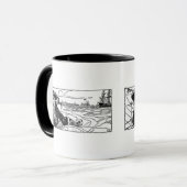 Mug Capitaine pirate (Devant gauche)