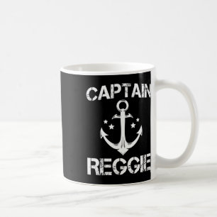 Mug Capitaine Reggie Funny Anniversaire Nom personnali