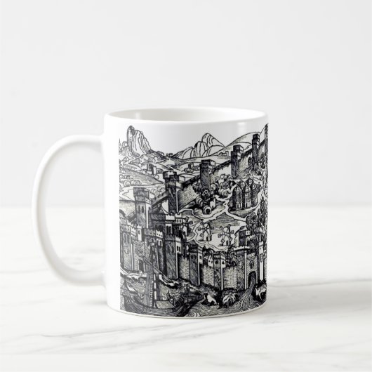 Mug Capitale de Constantinople de l'Empire romain (Gauche)