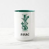 Mug Capitale décorative botanique médiévale I (Centre)