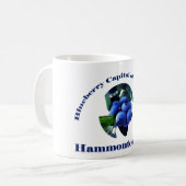 Mug Capitol de myrtille du monde, Hammonton, NJ (Devant gauche)
