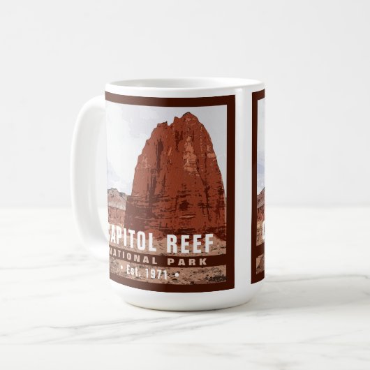 Mug Capitol Reef National Park Cathedral Valley Loop (Devant gauche)