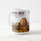 Mug Capitol Reef National Park Cathedral Valley Loop (Devant gauche)