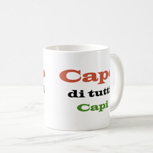 Mug Capo di tutti (Devant droit)