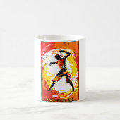 Mug Capoeira dynamique Art Abstrait moderne du Brésil (Centre)
