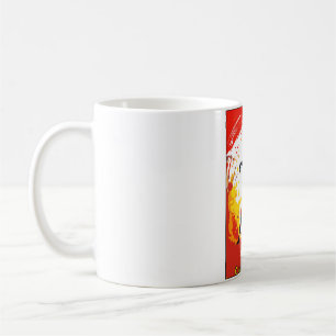 Mug Capoeira dynamique Art Abstrait moderne du Brésil