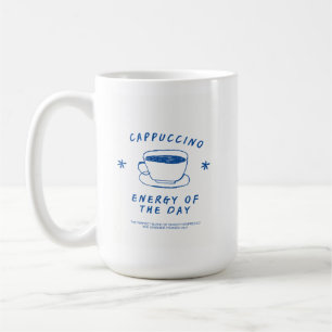 Mug Cappuccino Bouteille de café Drôle cadeau de l'am