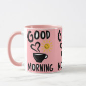 Mug Cappuccino Souriant, (Gauche)