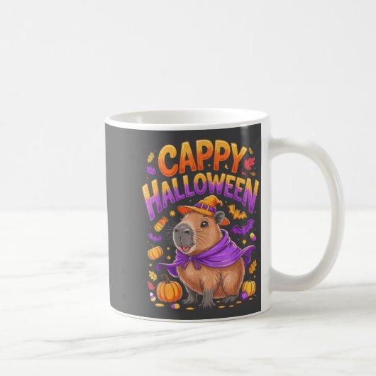 Mug Cappy Halloween Capybara Witch (Droite)
