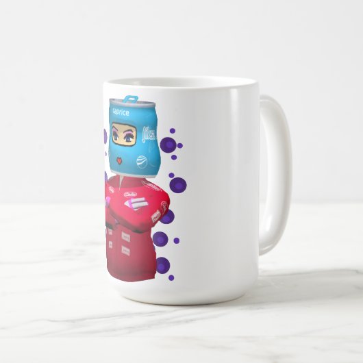 Mug Capri en bulles (Devant droit)