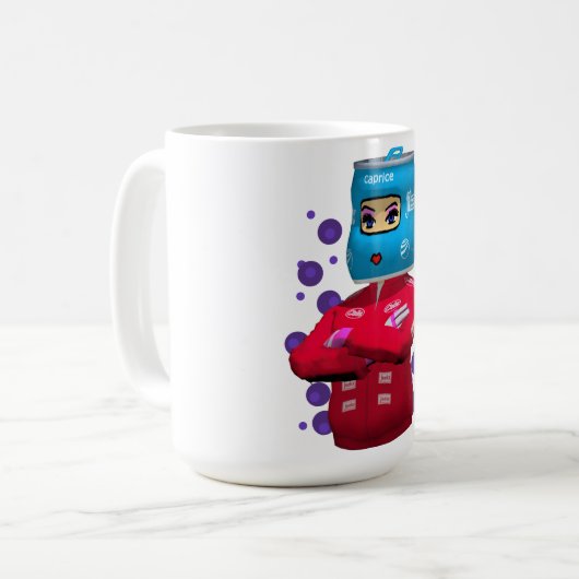 Mug Capri en bulles (Devant gauche)