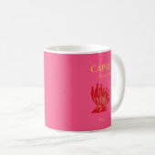 Mug Capri, Italie, rose (Devant droit)