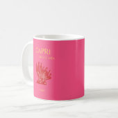 Mug Capri, Italie, rose (Devant gauche)