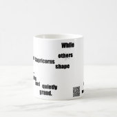 Mug Capricorn Amusement & Inspiration Design Usage quo (Centre)