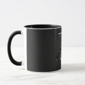 Mug CAPRICORN, Conception abstraite du signe zodiaque, (Gauche)
