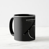 Mug CAPRICORN, Conception abstraite du signe zodiaque, (Devant gauche)