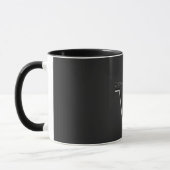 Mug CAPRICORN, Conception abstraite du signe zodiaque, (Gauche)