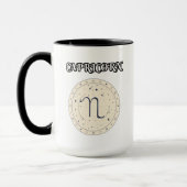 Mug capricorn zodiac (Gauche)
