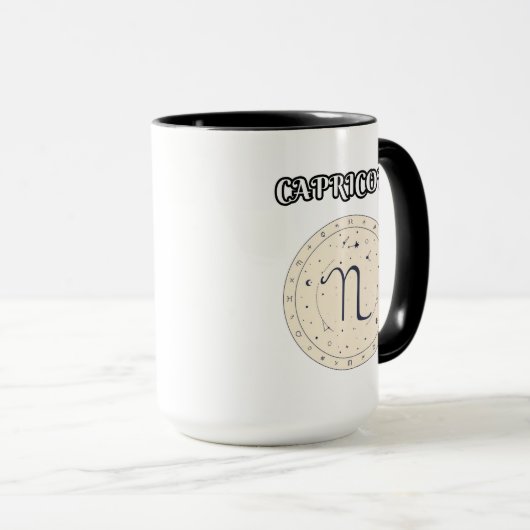 Mug capricorn zodiac (Devant droit)