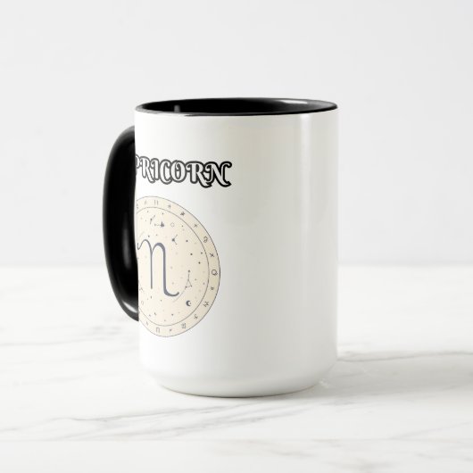 Mug capricorn zodiac (Devant gauche)