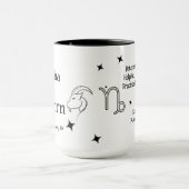 Mug Capricorn Zodiac Décembre Janvier Anniversaire Per (Centre)