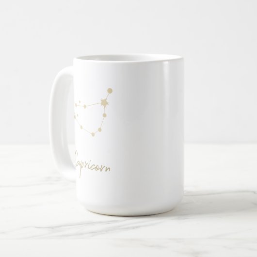 Mug Capricorne Constellation Zodiac (Devant gauche)