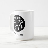 Mug - Capricorne en cercle (Devant gauche)