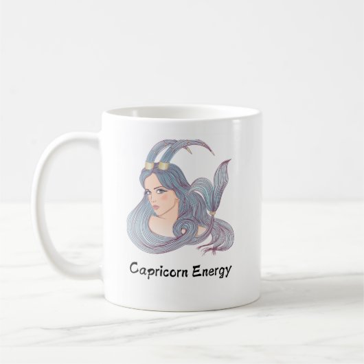 Mug Capricorne Énergie (Gauche)